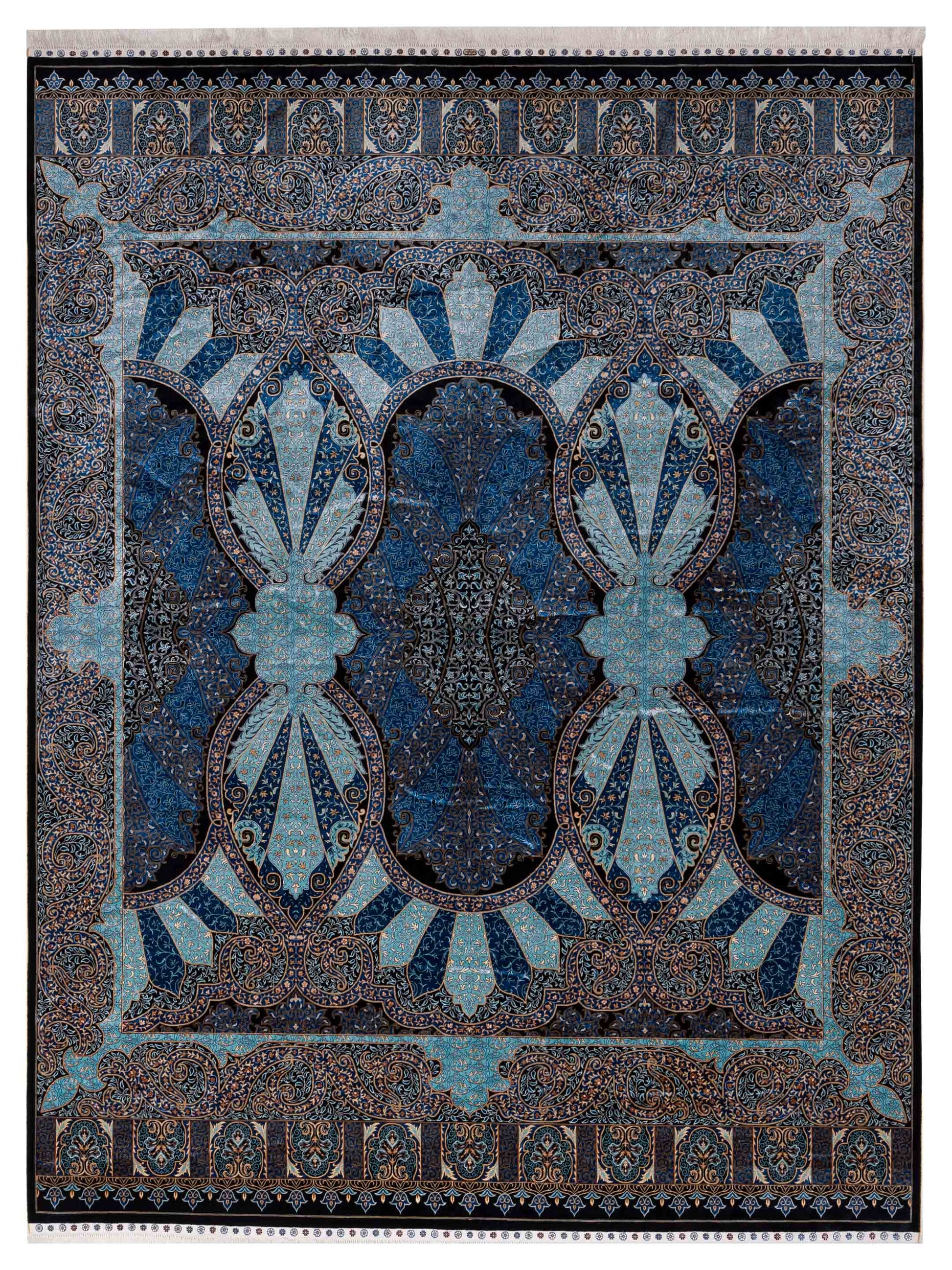 Pasha Elegance  Blue Blue Traditional