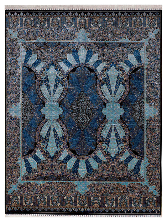 Pasha Elegance  Blue Blue Traditional