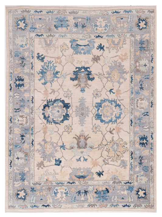 Pasha Anadol Oushak  Ivory Gray Traditional