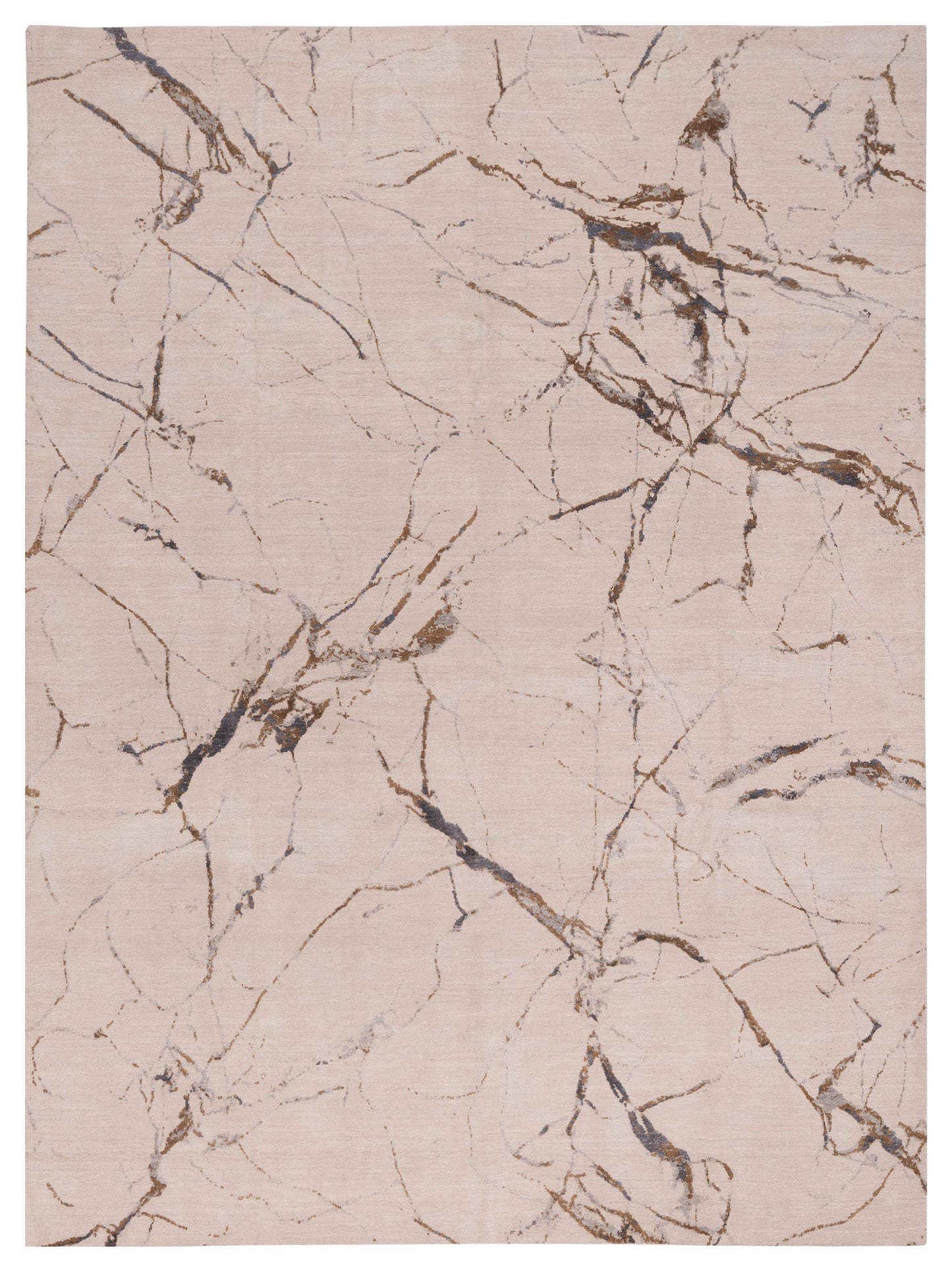 Siena Tibetino  Silver  Brown Contemporary