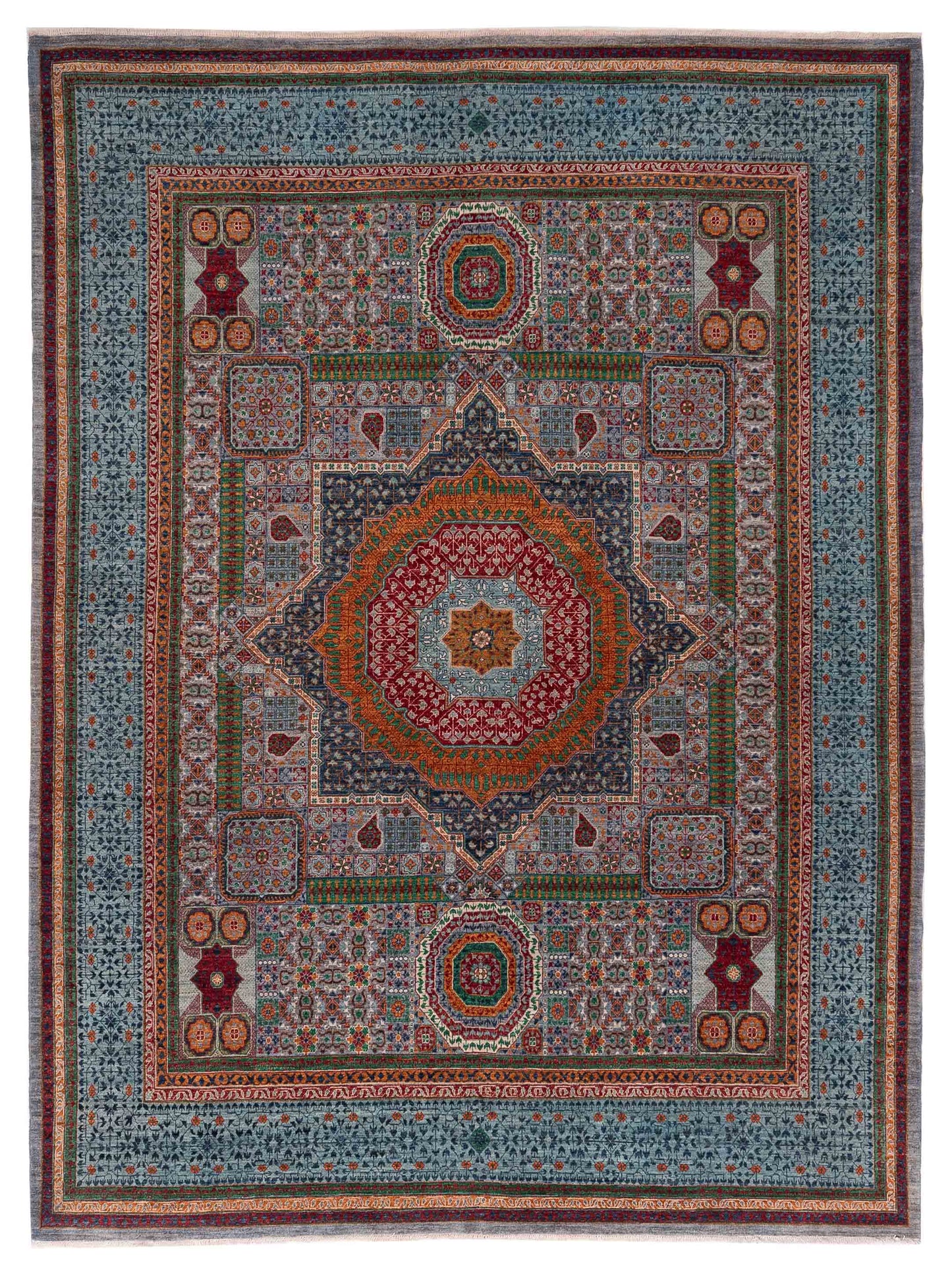 Nomad Super Mamluk  Gray Gray Traditional