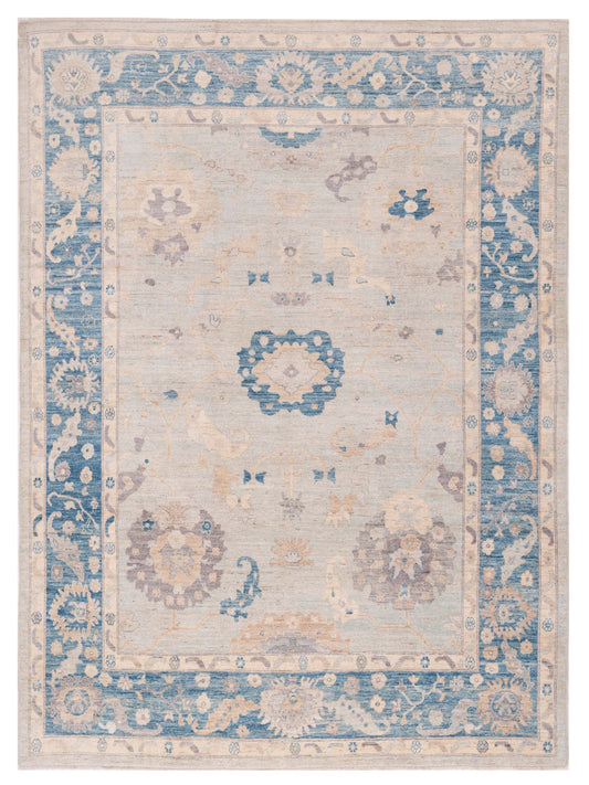 Pasha Anadol Oushak  Silver Blue Traditional