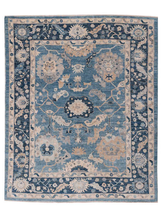 Pasha Anadol Oushak  Blue Blue Traditional