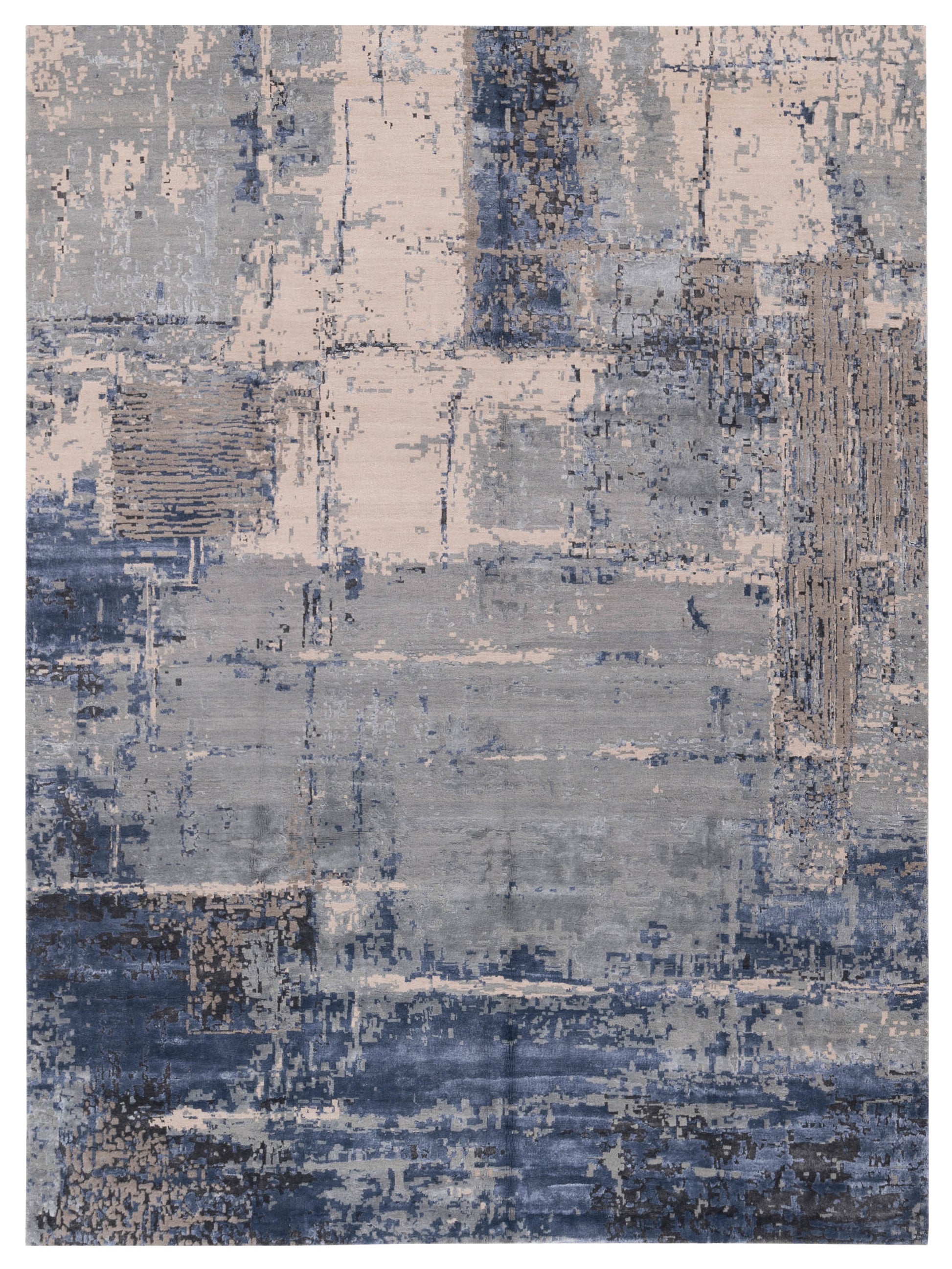 Siena Tibetino  Ivory Gray Contemporary