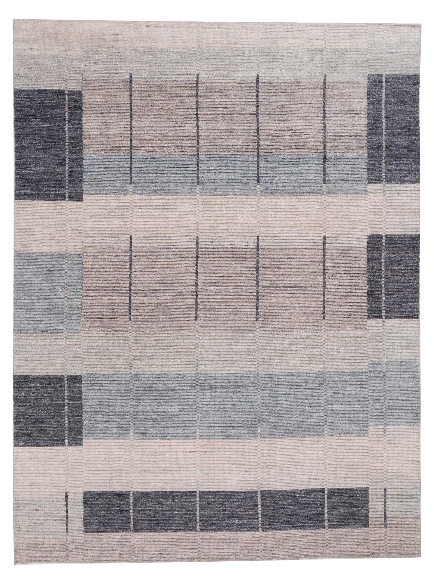 Siena Himalayan  Gray Blue Contemporary