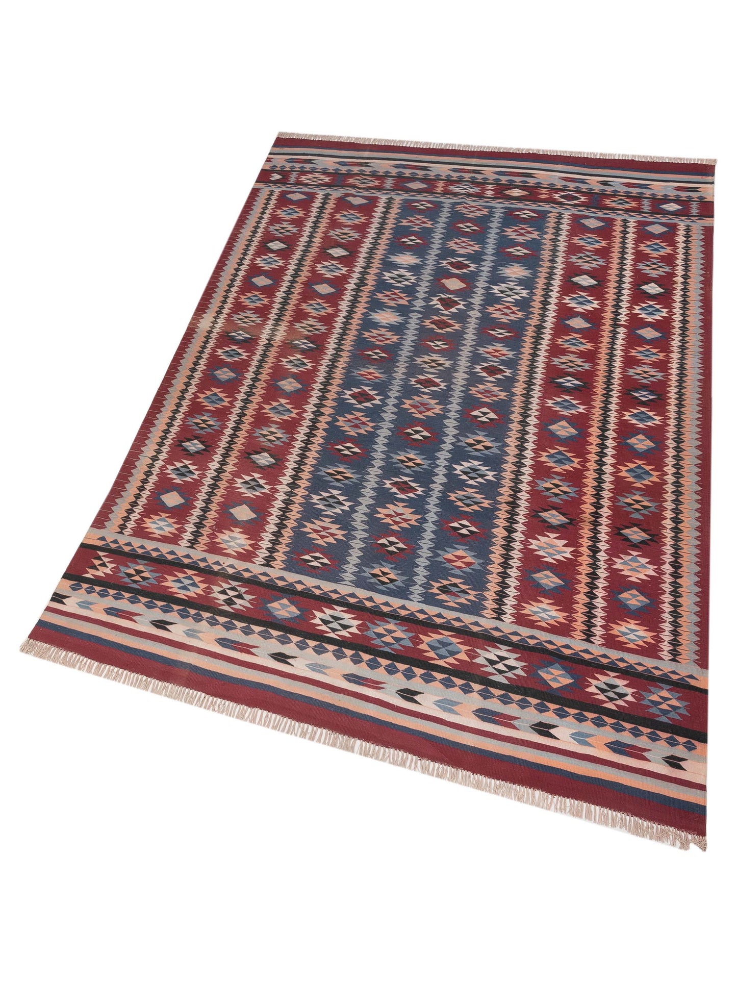 Dhurrie Multi 9.5x13.2 Hand Woven Rug