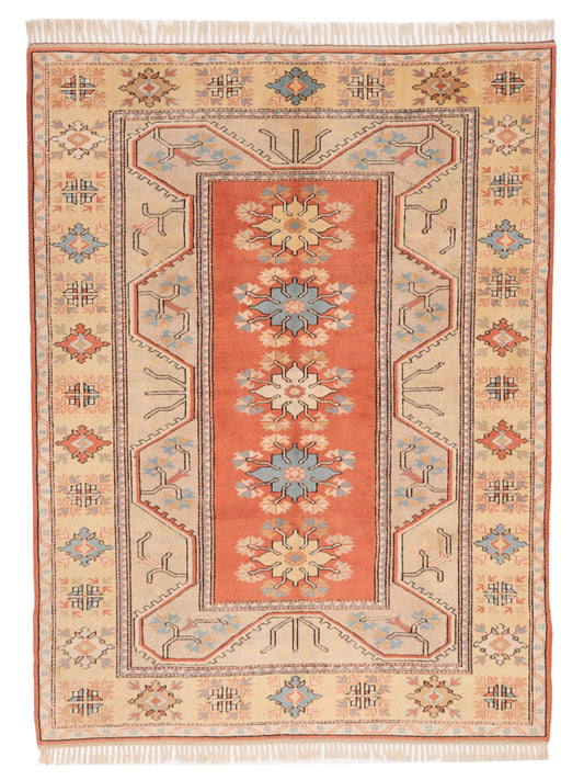 Pasha Milas  Orange Beige Traditional