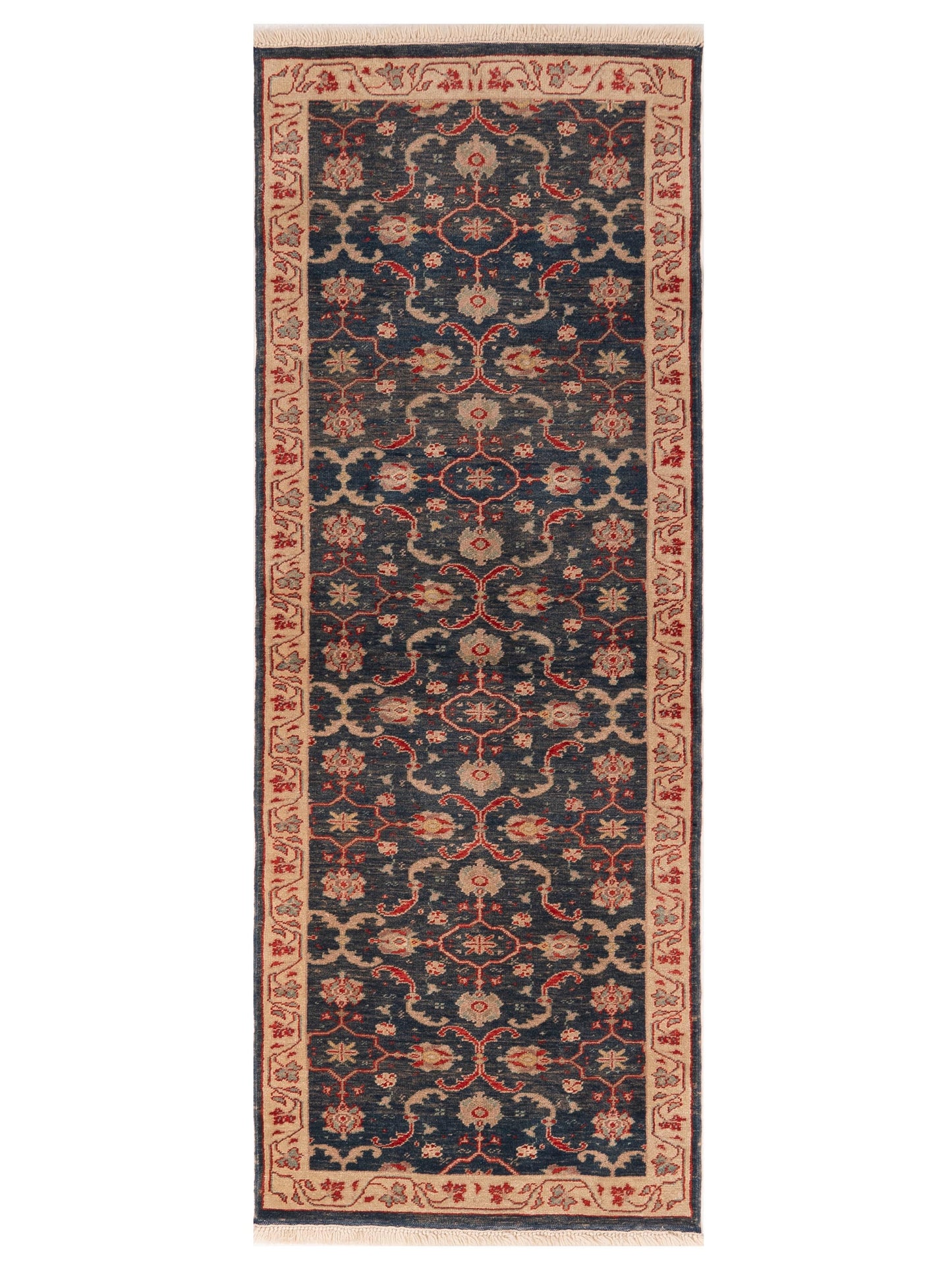 Pasha Antique Loom  Blue Beige Traditional
