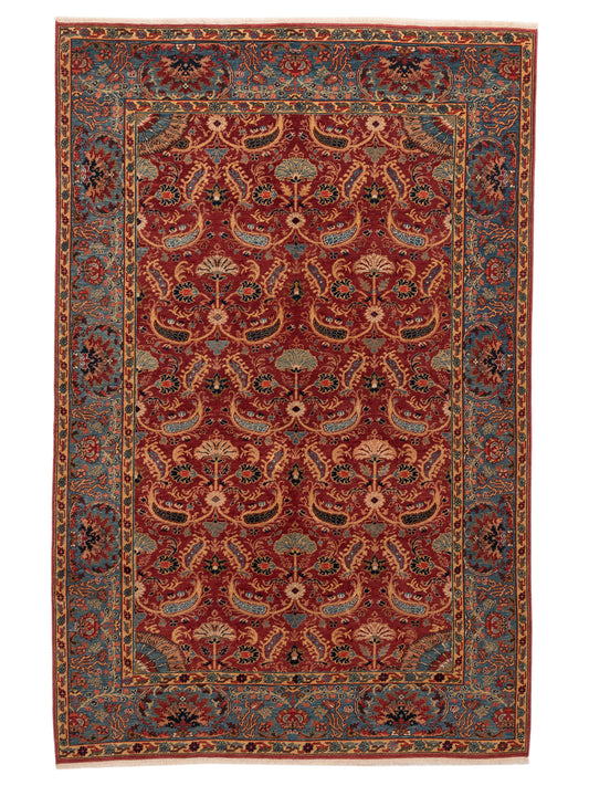 Pasha Antique Loom  Red Blue Traditional