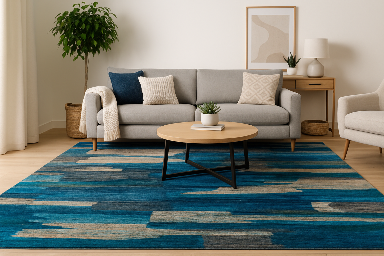 Shop blue area rugs